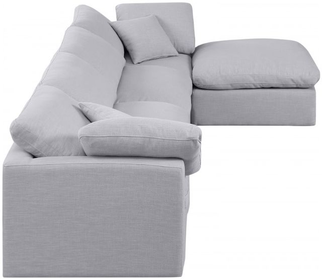 Meridian Furniture Indulge 5-Piece Gray Modular Sectional-2