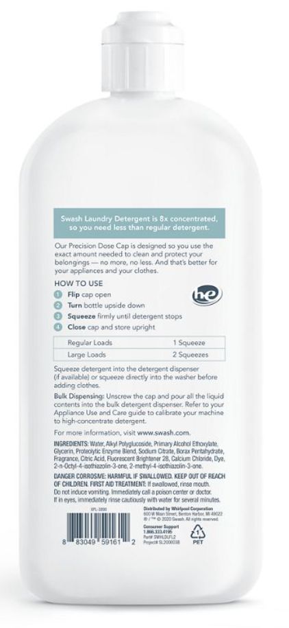 Whirlpool® SWASH® Pure Linen Laundry Detergent-1