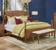 Flexsteel® Azalea Walnut Queen Panel Bed-1