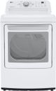 LG 7.3 Cu. Ft. White Front Load Electric Dryer-0
