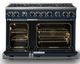 Viking® 7 Series 48" Slate Blue Pro Style Natural Gas Range-1