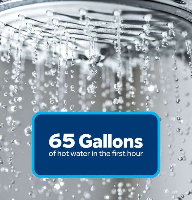 GE RealMAX® Choice 50 Gallon Short Liquid Propane Water Heater-1