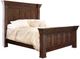 International Furniture Direct Terra Brown Eastern King Panel Bed-0