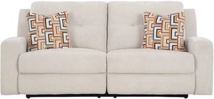 Signature Design by Ashley® Danum Stone Reclining Sofa Front view of the Signature Design by Ashley® Danum Stone Reclining Sofa