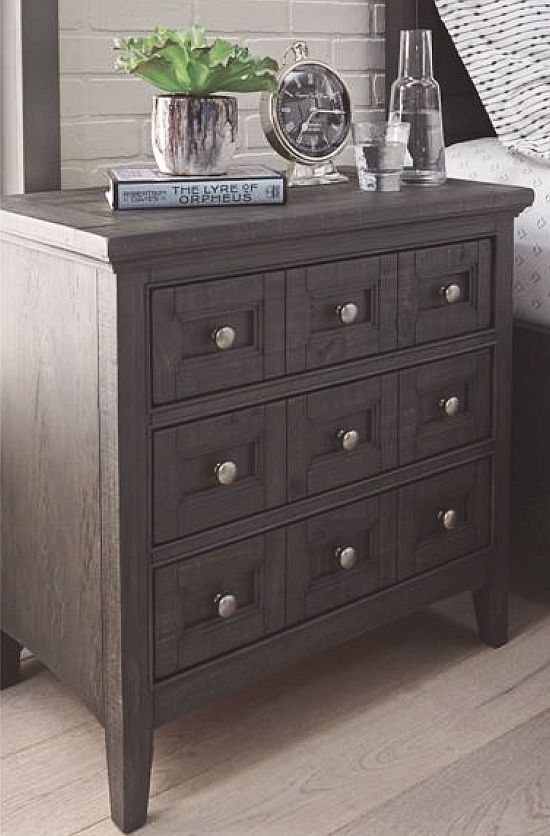 Magnussen Home® Westley Falls Graphite Drawer Nightstand-2