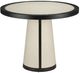 Currey & Company Deanna Black/Ivory Raffia Entry Table-1