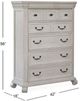 Magnussen Home® Bronwyn Alabaster Chest-2