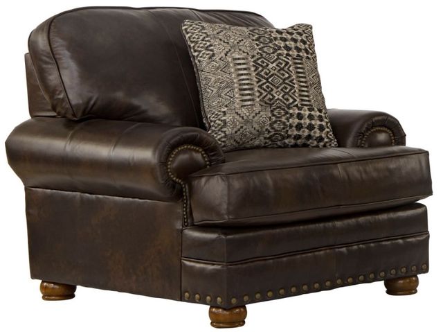 Jackson Furniture Roberto Cocoa Leather Chair-0