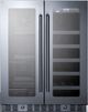 Summit® 4.6 Cu. Ft. Stainless Steel Wine Cooler-0