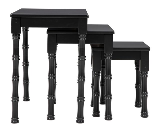 Signature Design by Ashley® Dasonbury 3-Piece Black Accent Table-2