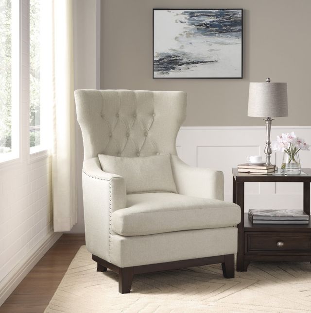 Homelegance® Adriano Beige Accent Chair-1