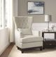 Homelegance® Adriano Beige Accent Chair-1