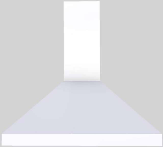 Vent-A-Hood® 36" White Wall Mounted Range Hood-0
