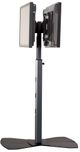 Chief® Black Medium Flat Panel Dual Display Floor Stand-0