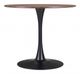 Zuo® Modern Opus Brown Dining Table with Black Base-1