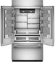 KitchenAid® 42" 24.2 Cu. Ft. PrintShield™ Stainless Steel Built-In French Door Refrigerator -2