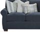 Fusion Furniture Elise Ink Blue 91" Sofa-1