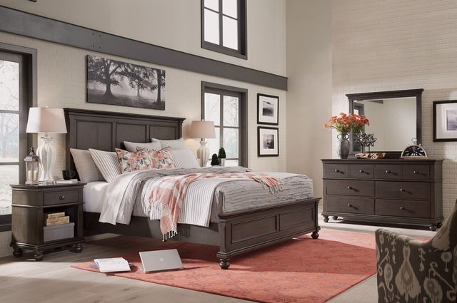 aspenhome® Oxford Peppercorn Dresser-1