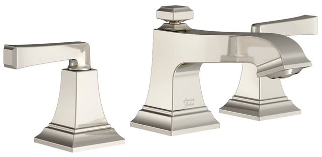 American Standard Town Square® S Polished Nickel 8" Widespread 2-Handle Bathroom Faucet with Lever Handles-0