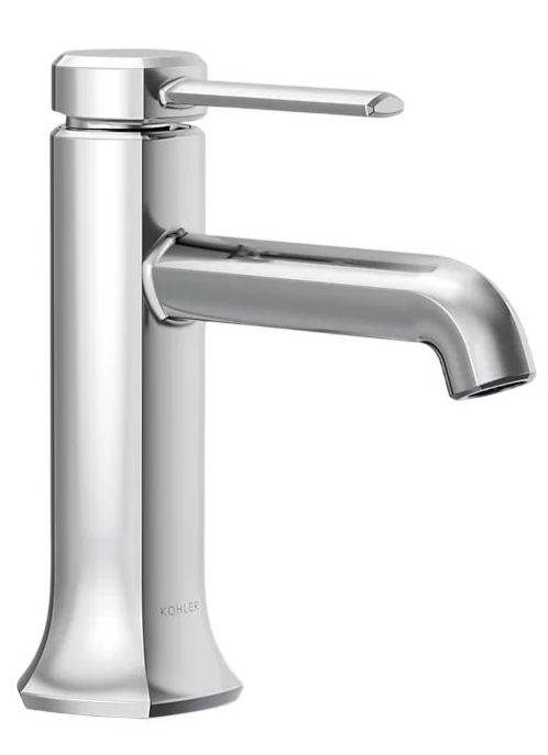 KOHLER® Occasion® Vibrant Polished Nickel Single-Handle Bathroom Sink Faucet-0