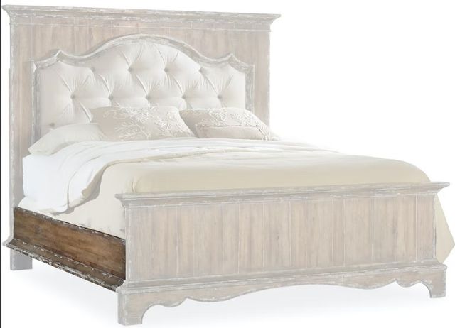 Hooker® Furniture Chatelet Caramel Froth Queen Upholstered Mantle Panel Bed-3