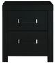 Signature Design by Ashley® Maeling Black Nightstand-2
