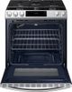 Samsung 30" Fingerprint Resistant Stainless Steel Front Control Slide-In Gas Range-3