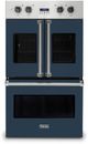 Viking® 7 Series 30" Slate Blue Professional Built In Double Electric French Door Wall Oven-0