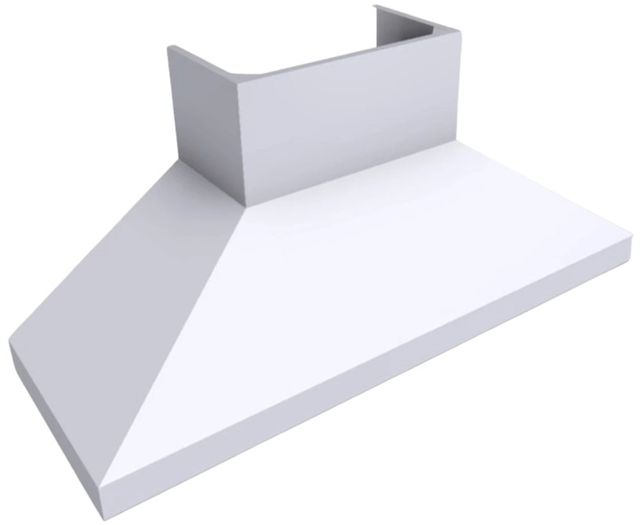 Vent-A-Hood® 66" White Wall Mounted Range Hood-1