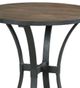 Fairfield® Edgewood Graystone Lamp Table with Black Base-1