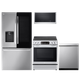 LG 4 Piece PrintProof™ Stainless Steel Kitchen Package-0