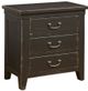 Kincaid Furniture Mill House Anvil Black Beale Nightstand-0