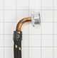 Whirlpool® 2-Piece Black Washer Fill Hoses Set-2