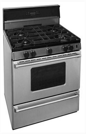 Premier Pro Series 30" Stainless Steel Freestanding Gas Range-3