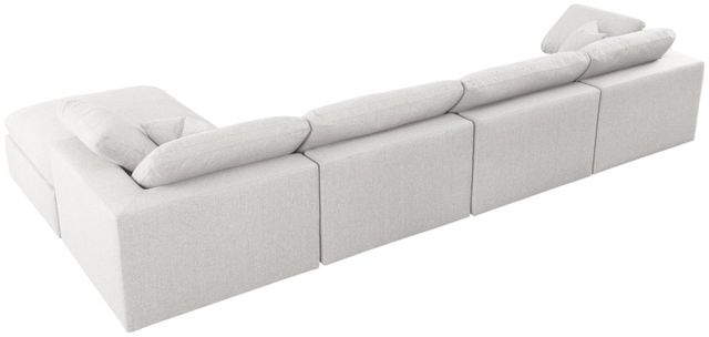 Meridian Furniture Serene 5-Piece Cream 158" Modular Sectional-3