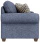 Flexsteel® Thornton Indigo Two-Cushion Sofa-2