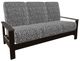 Telescope Casual Leeward Agra Classic/Kona Fabric/Polymer Outdoor Cushion Three-Seat Sofa with Boardwalk Rustic Polymer Arms-0