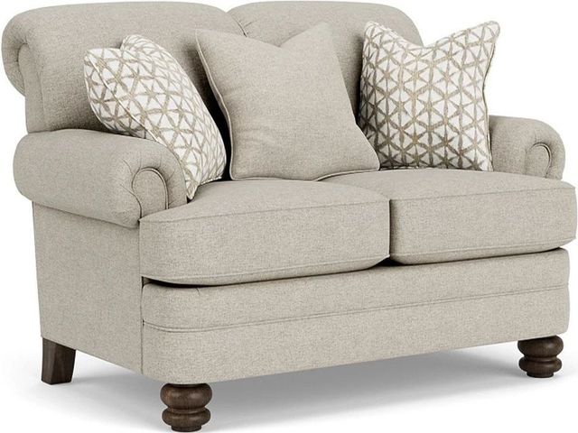 Flexsteel® Bay Bridge Silver Driftwood Loveseat-0