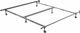 Titus Furniture Black 39"/54"/60" Adjustable Bed Frame-0