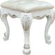 ACME Furniture Dresden II Bone White Vanity Stool-0
