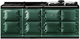 AGA™ Classic R7 210 83" British Racing Green Pro Style Dual Fuel Range-0