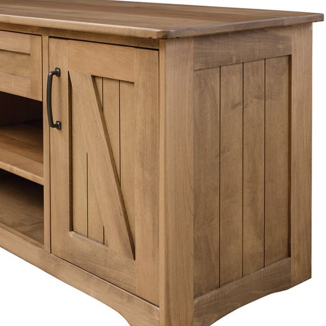 Country Classic Collection Customizable Farmstead 60" Entertainment Center-3