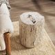 Classic Home Messi Coastal Birch End Table-5