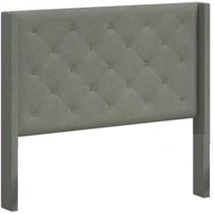 Rize Home Carrington Stone Mist Queen Upholstered Headboard