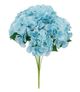 A & B Home Blue Faux Hydrangea Bush-1