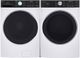 Midea® White Front Load Laundry Pair-0