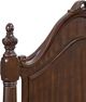 Elements International Northridge Cherry Queen Panel Bed-3
