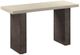 Armen Living Abbey Light Gray Console Table with Silver Grey Base -0
