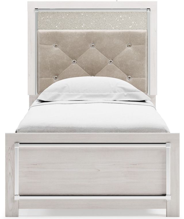 Signature Design by Ashley® Altyra 4-Piece White Twin Panel Bed Set-1
