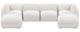 TOV Furniture Arezza 6-Piece Stone White Modular Sectional-3